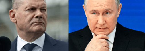 Путин и Шольц