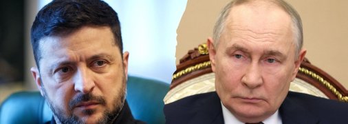 Володимир Зеленський та Володимир Путін