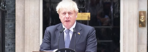Борис Джонсон оголошує про свою відставку