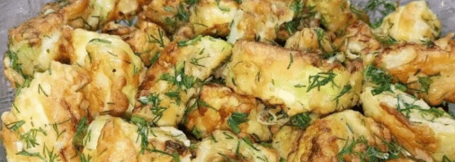 Нежные и вкусные кабачки в яйце