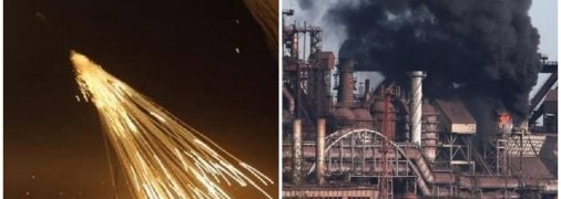 Окупанти скинули на "Азовсталь" фосфорні бомби