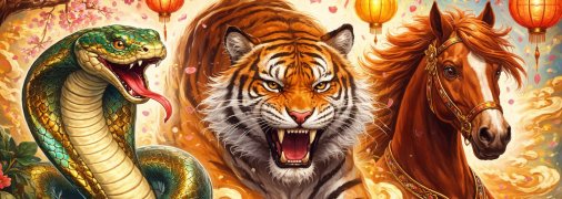 Змія, Тигр і Кінь