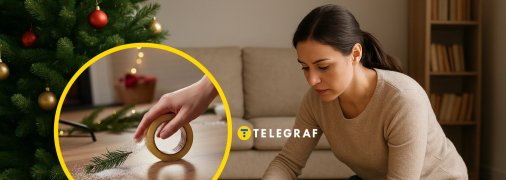 Есть крутой лайфхак, который поможет убрать иголки от елки после праздников