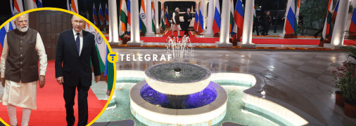 Нарендра Моді та Володимир Путін у Нью-Делі 4 грудня 2025 року