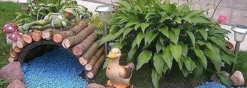 Как украсить сад: ТОП идей для оформления дачного участка (Фото)