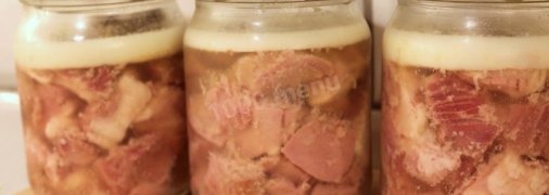 Тушенка готовится довольно долго, но зато хорошо хранится