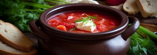 Рецептов борща существует очень много