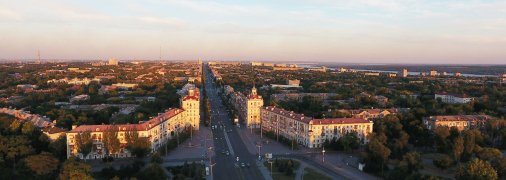 Проспект Соборный в Запорожье