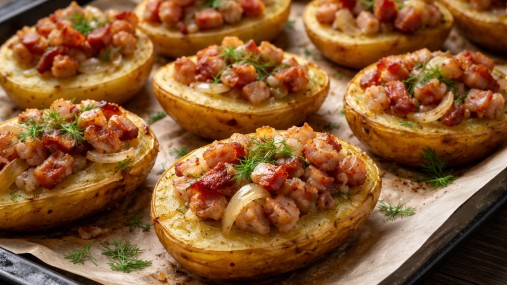 Проще не бывает, вкуснее — трудно представить: картофель "кораблики" в духовке (видео)