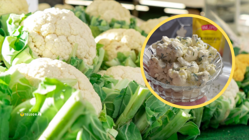 Так цветную капусту вы еще не готовили: никто не догадается, что она сырая, но гости точно попросят рецепт