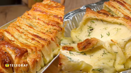 Ароматная чесночно-сырная булочка за 30 минут: рецепт идеальной закуски к борщу (видео)