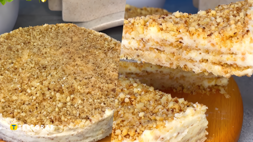 Тает во рту как мороженое: простой рецепт торта "Пломбир" без выпечки (видео)