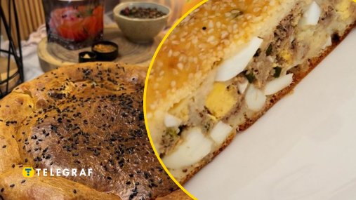 Заливной пирог из всего, что есть в холодильнике: все смешали – и в духовку (видео)