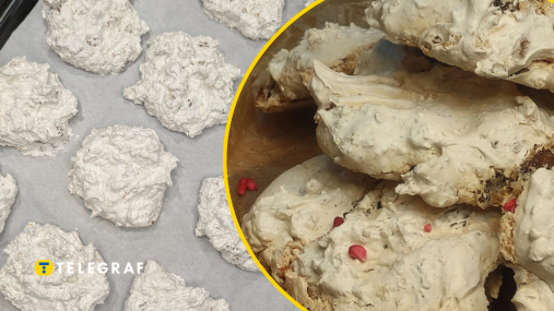 Если после приготовления паски остались белки: готовим роскошный десерт с крекером и орехами