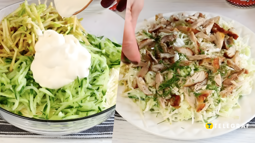 Легкий салат с пекинской капустой и курицей: перекус без ущерба для фигуры