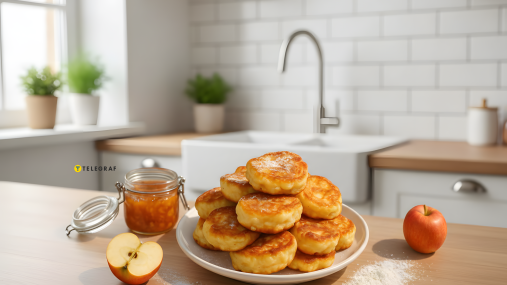 Не содержат муки и тают во рту: секрет идеальных оладий с яблоками
