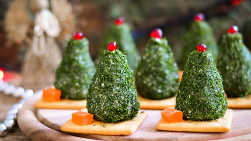 Праздник начинается с этой "елки": закуска, создающая новогоднее настроение (видео)