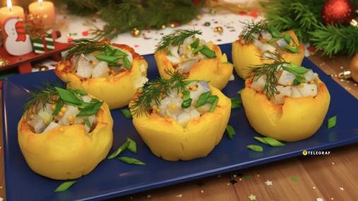 Праздничная закуска из картофеля и селедки: рецепт, который все попросят повторить (видео)