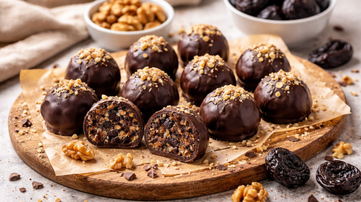 Всего три ингредиента – и вкуснятина на столе: рецепт полезных домашних конфет (видео)