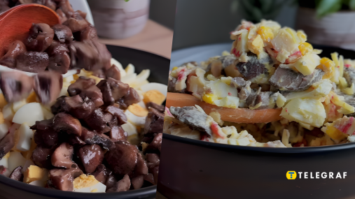 Классический "Крабовый" и рядом не стоял: добавьте в салат один ингредиент, чтобы сделать его вкуснее (видео)