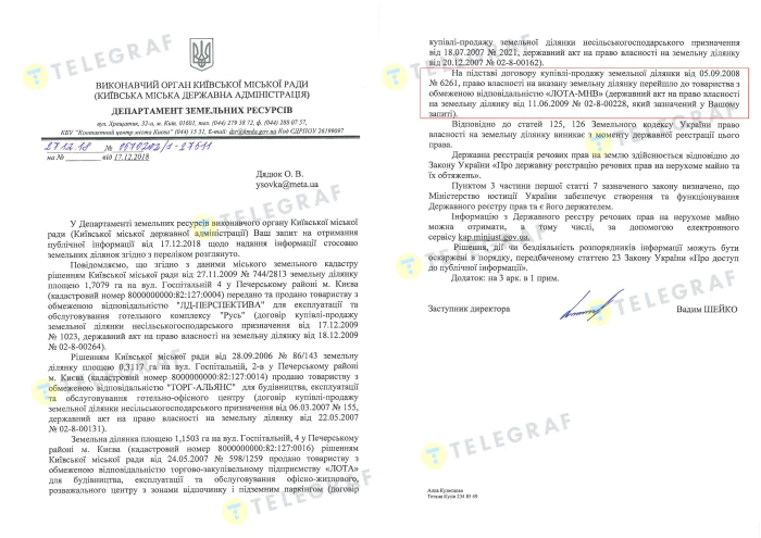 За какую цену нынешний владелец приобрел лакомый кусок земли на Печерске неизвестно Печерск, Гостпитальная 4, Наталья Мироненко