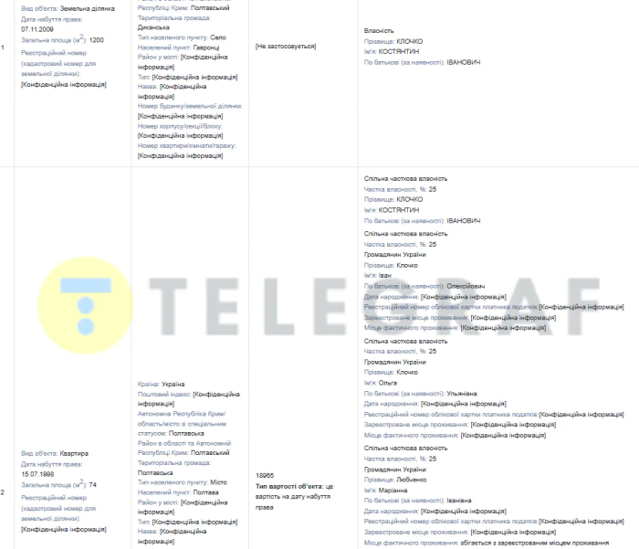 Константин Клочко, судья, декларация