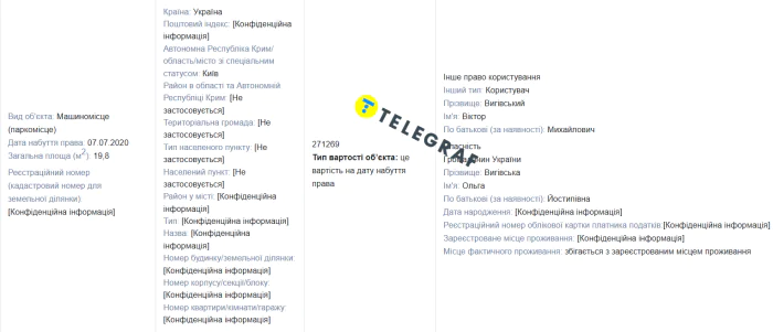 декларация бабушки Виктора Выговского