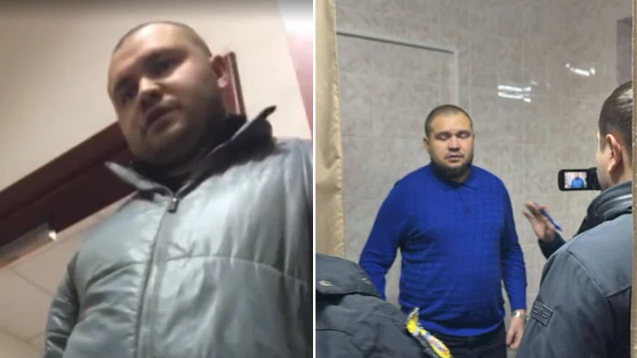 Слева фото Гирчака, обнародованное изданием «Наши Гроши», справа — Герчак — фото с канала Дубинского Артур Гирчак, Артур Герчак
