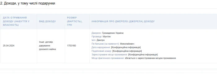 Сергей Мунтян, Дмитрий Мунтян, подарок, БЭБ, Одесса, Сергея Мунтяна