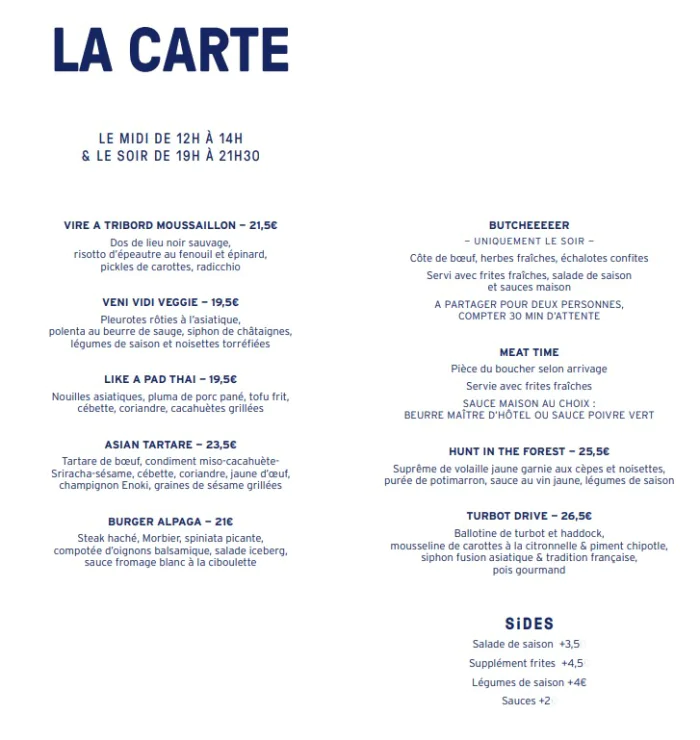 Бельфор, ресторан, la carte, Регина Харченко