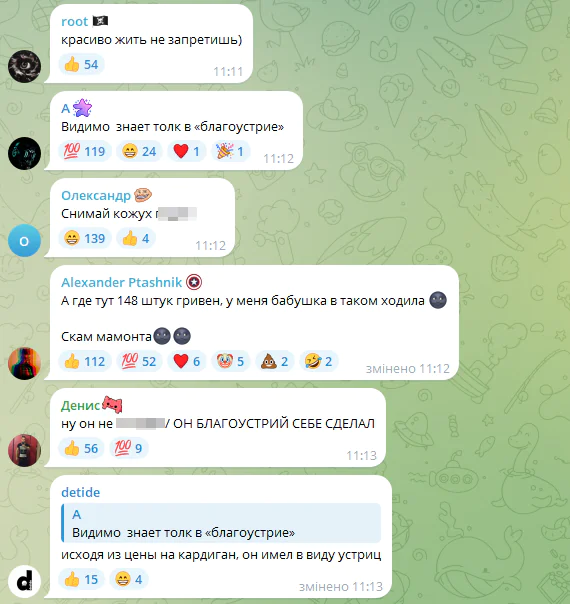 кардиган Александра Авдеева