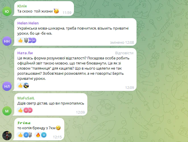 кардиган Александра Авдеева, Александр Авдеев, комментарии