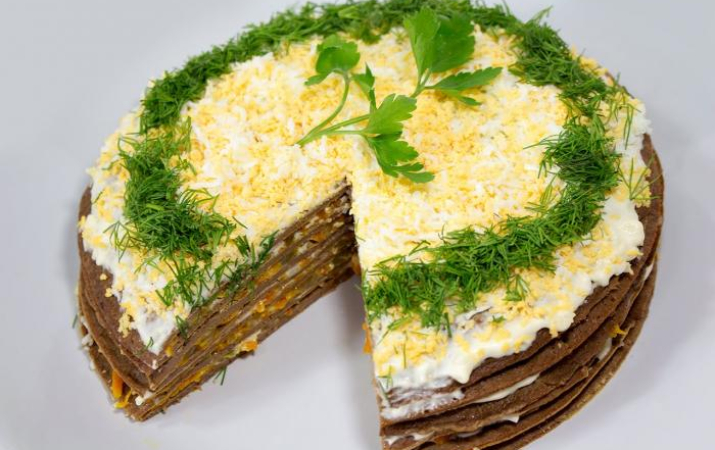 Печеночный торт: классический рецепт