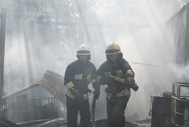 Пожар министерство обороны фото