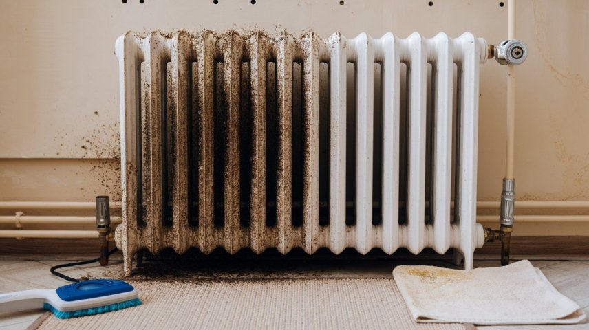 Чем и как почистить радиатор отопления внутри от пыли и грязи ...