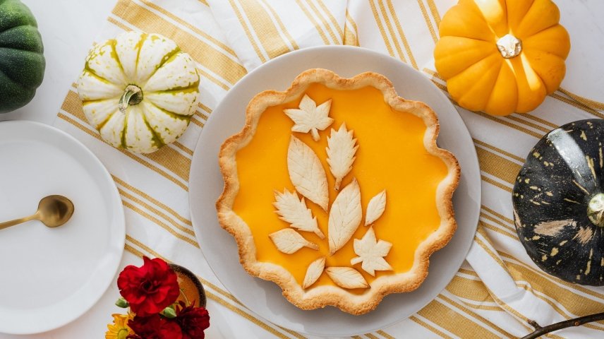 "Оранжевый" пирог способен поднять настроение в холодное время года.